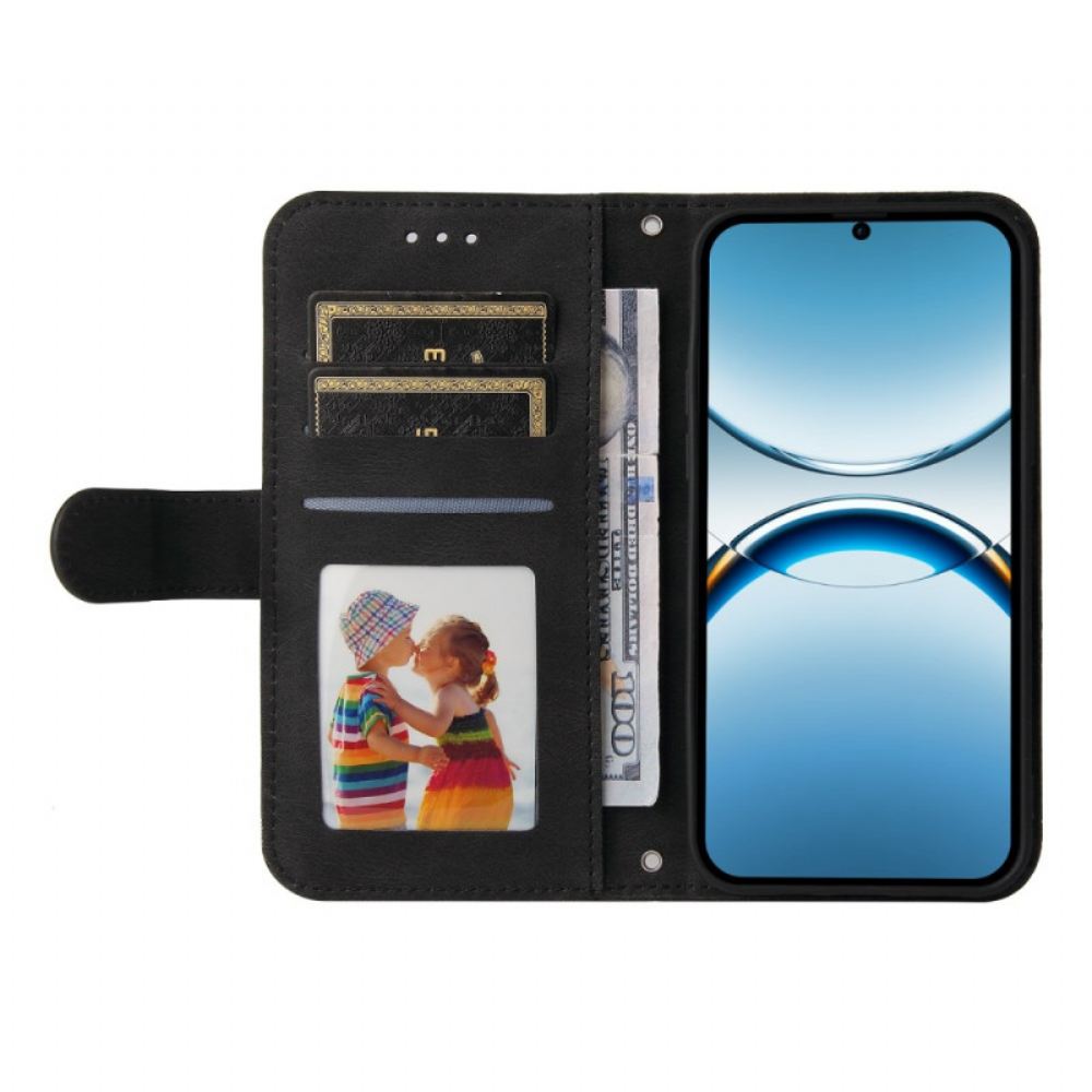 Peněženková Pouzdra Oppo Find X8 Kryty Na Mobil Klasický Vintage Pásek