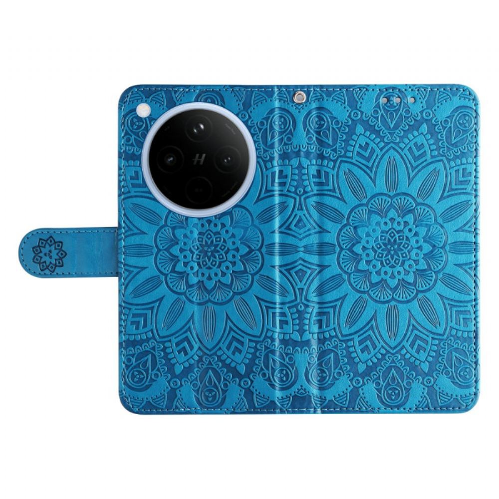 Peněženková Pouzdra Oppo Find X8 Kryty Na Mobil Slunečnicový Vzor