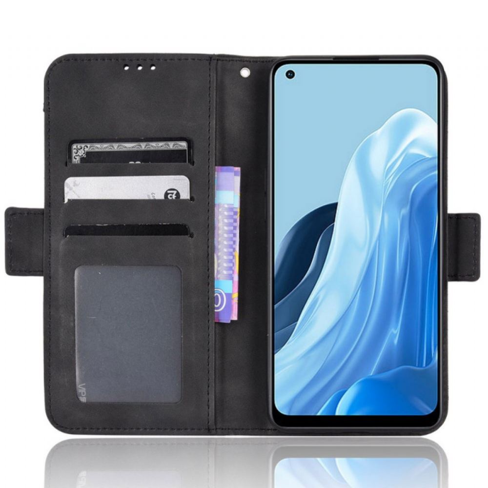 Kožené Pouzdro Na Oppo Reno 7 Třída Premier S Více Kartami