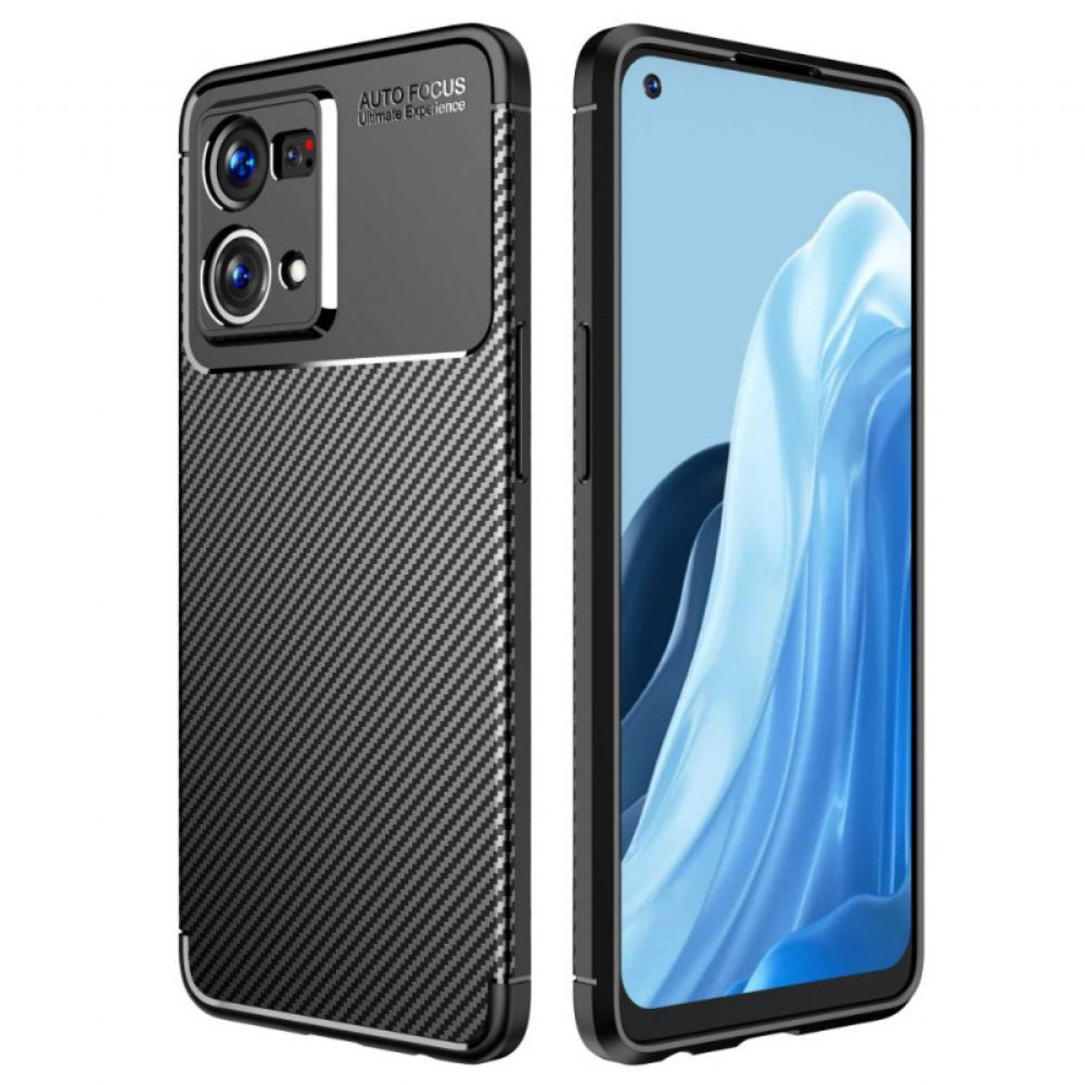 Kryt Na Oppo Reno 7 Flexibilní Uhlíkové Vlákno