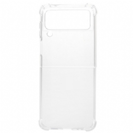 Kryt Na Samsung Galaxy Z Flip 3 5G Flipové Pouzdro Vymazat Vyztužené Rohy
