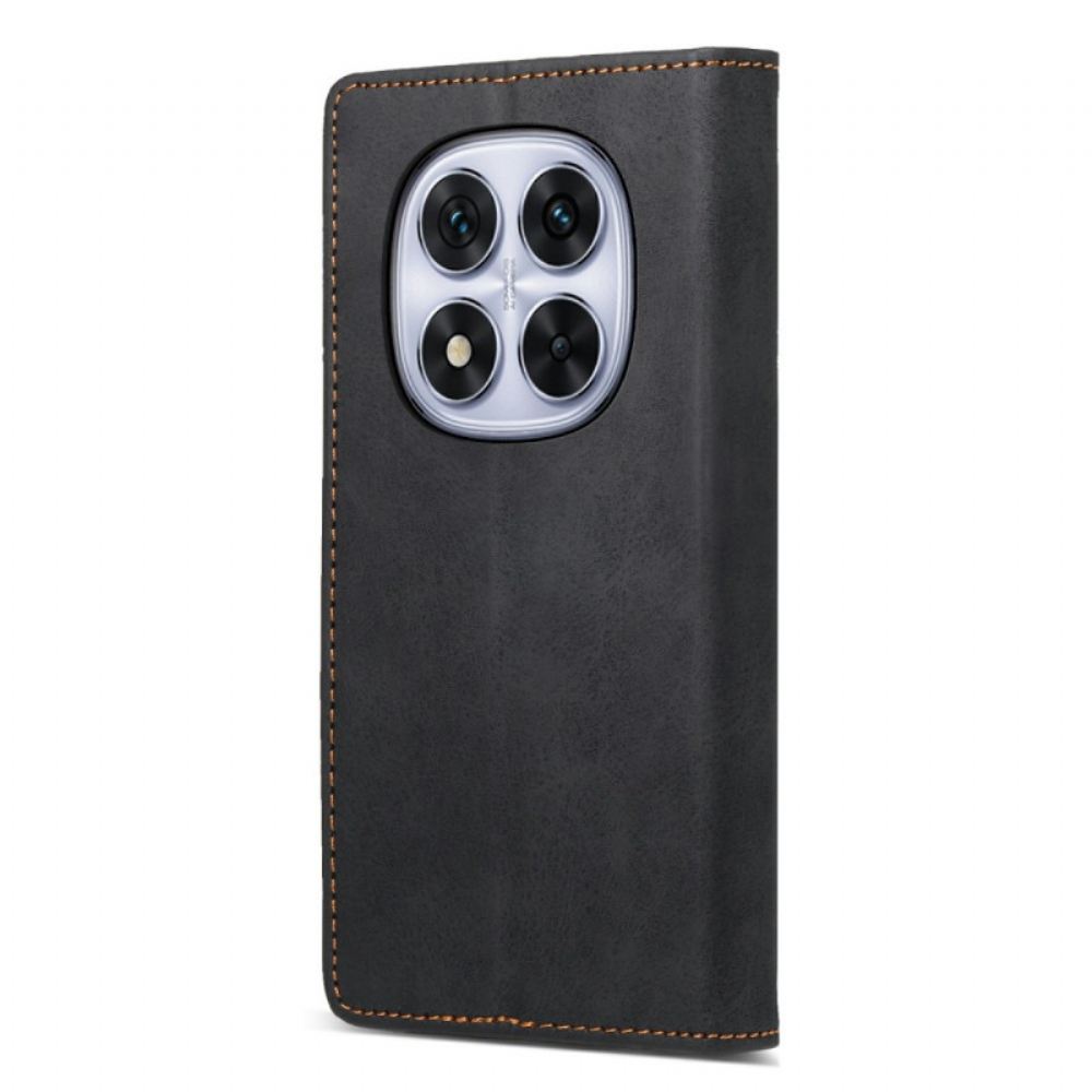 Kožené Pouzdro Xiaomi Redmi Note 15 Pro Plus 5g Kryty Na Mobil Rfid Ochrana