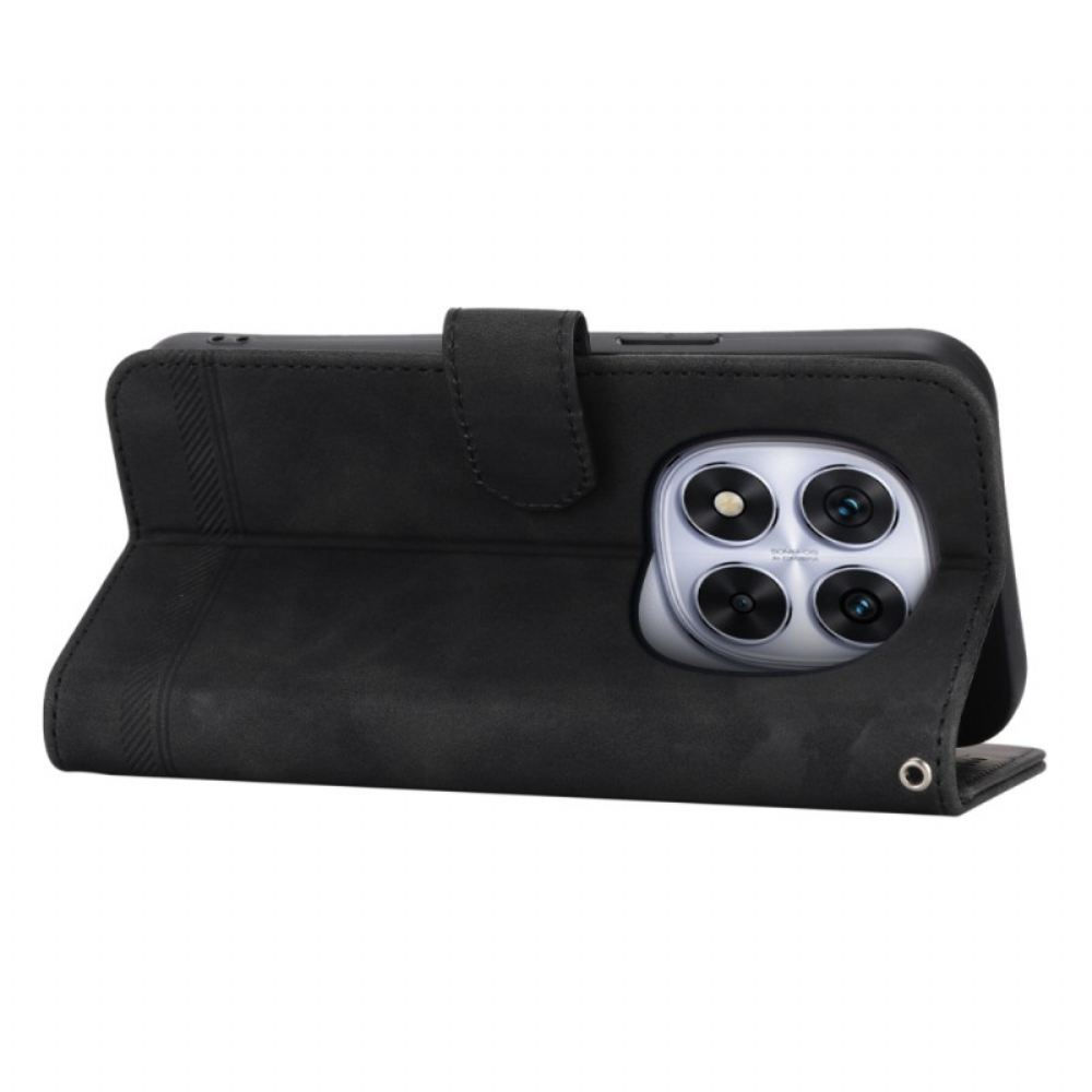 Kožený Kryt Na Xiaomi Redmi Note 15 Pro Plus 5g Dierfeng