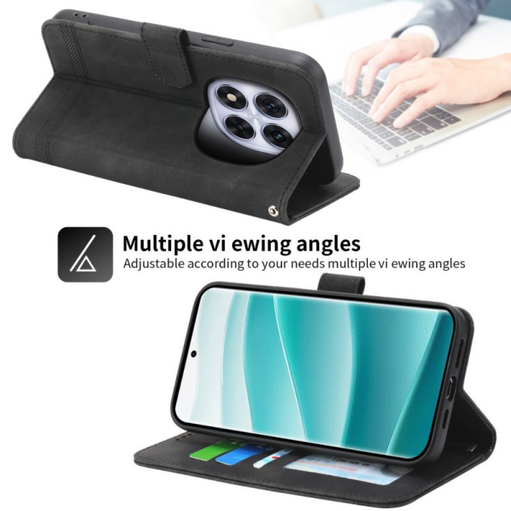 Kožený Kryt Na Xiaomi Redmi Note 15 Pro Plus 5g Dierfeng