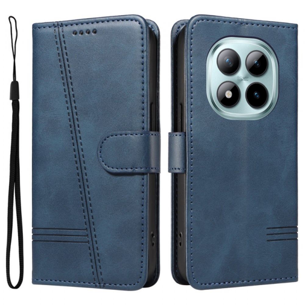 Kožený Kryt Na Xiaomi Redmi Note 15 Pro Plus 5g T-linie