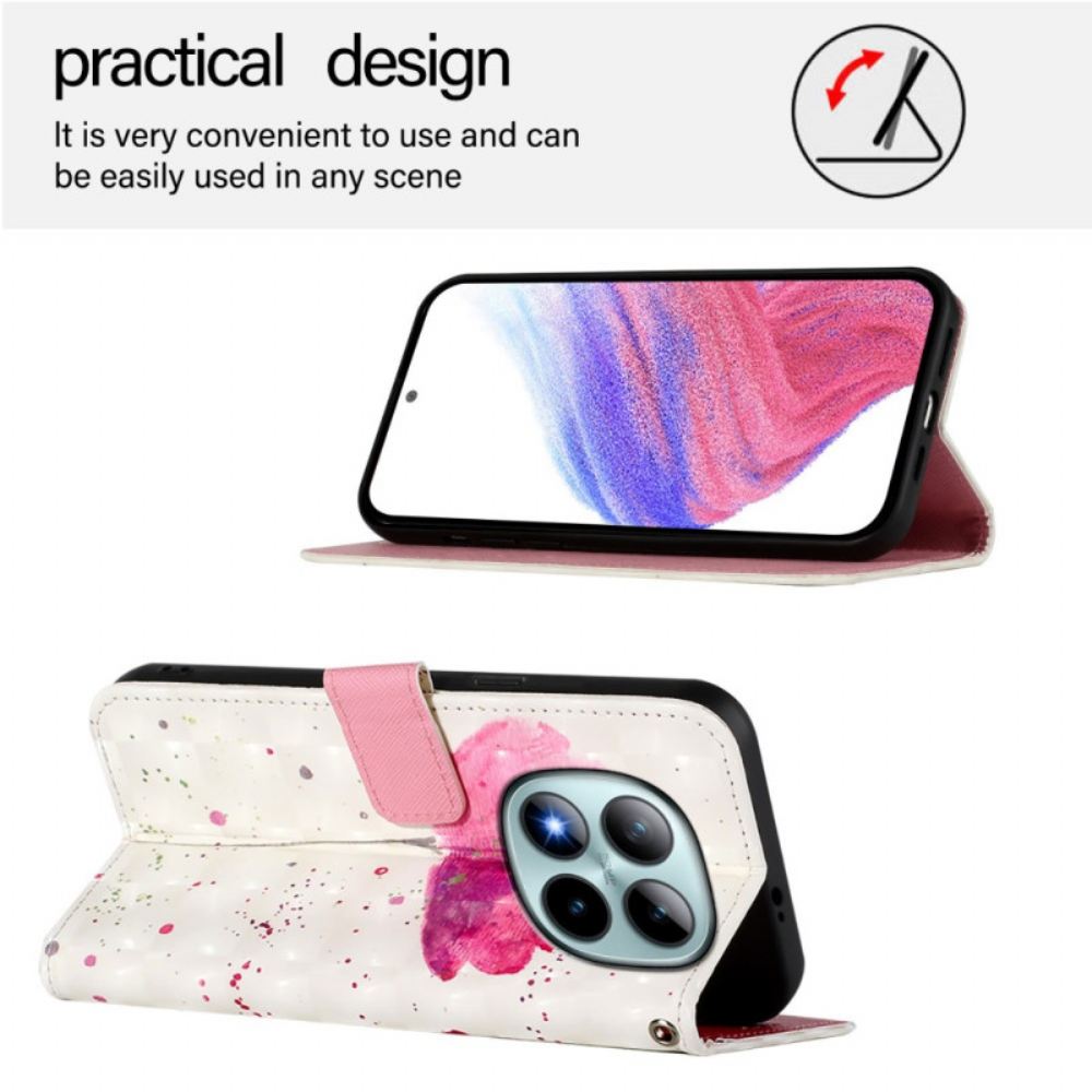 Kožený Kryt Xiaomi Redmi Note 15 Pro Plus 5g Mák