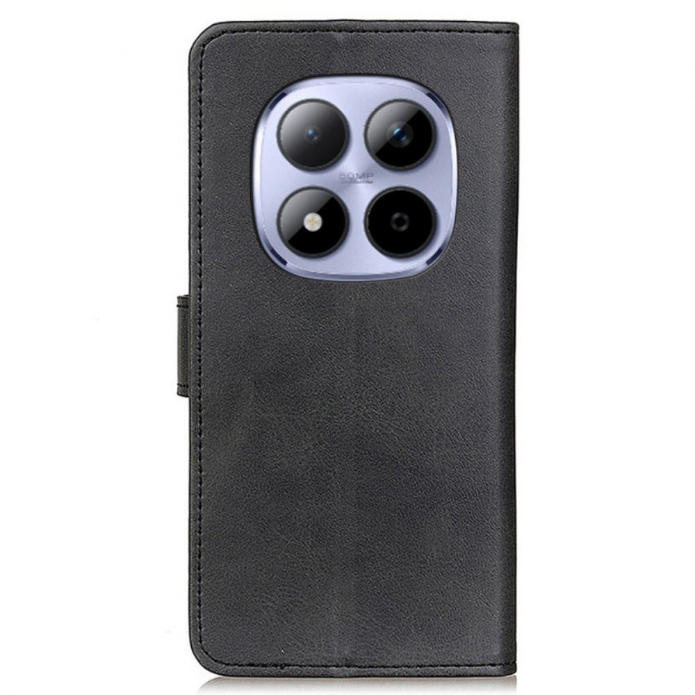 Kožený Kryt Xiaomi Redmi Note 15 Pro Plus 5g Matná Umělá Kůže