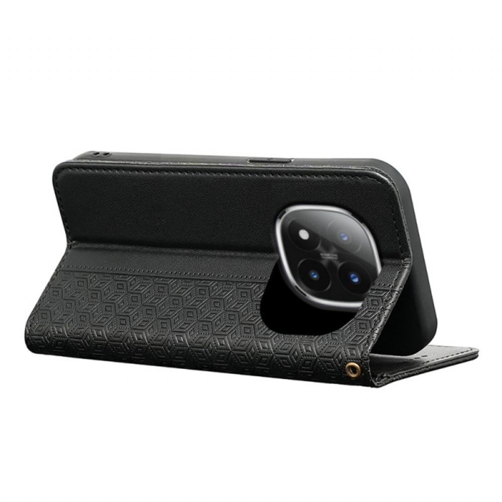 Kožený Kryt Xiaomi Redmi Note 15 Pro Plus 5g Odklápěcí Kryt S Popruhem Na Okraji