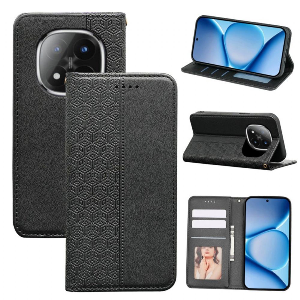 Kožený Kryt Xiaomi Redmi Note 15 Pro Plus 5g Odklápěcí Kryt S Popruhem Na Okraji