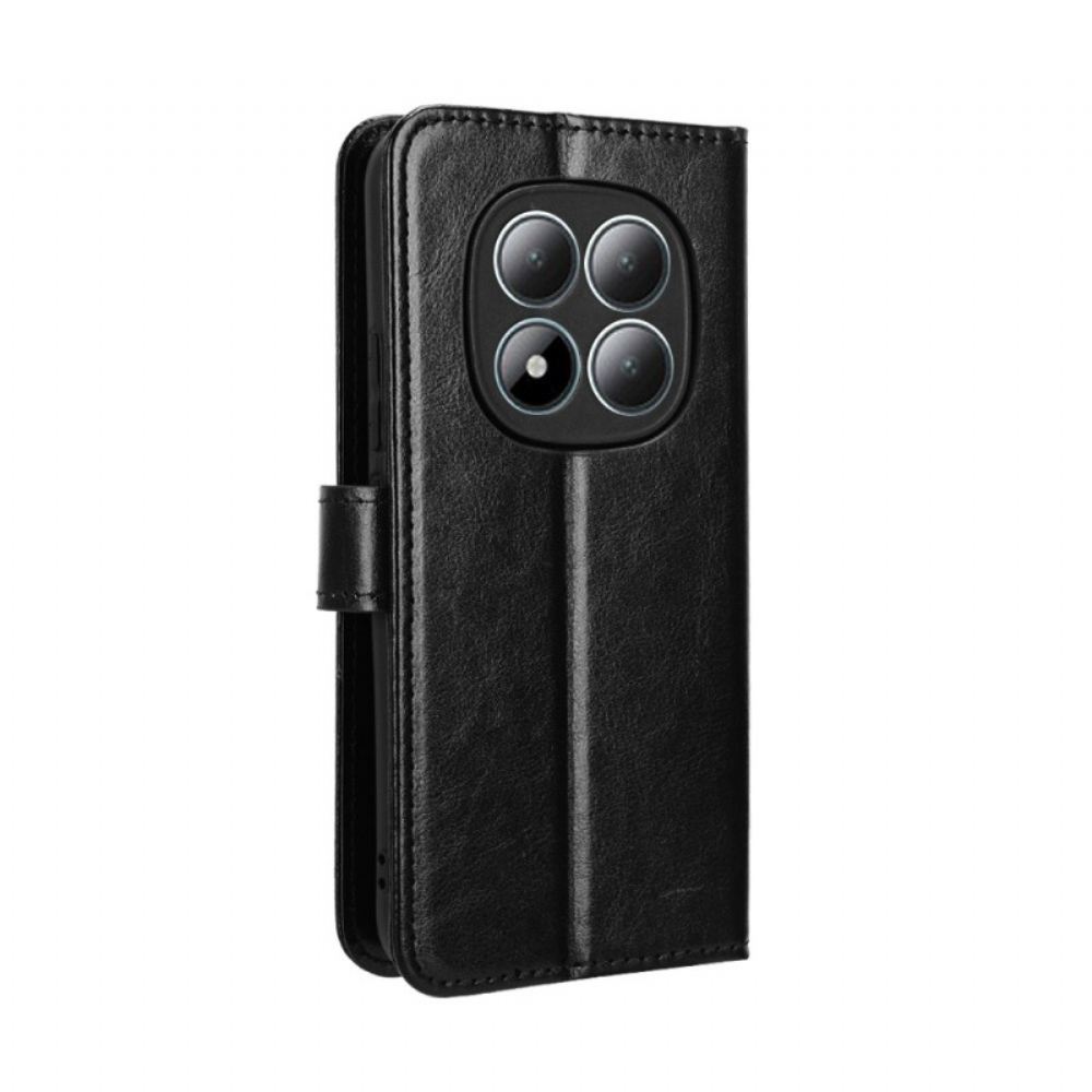 Kožený Kryt Xiaomi Redmi Note 15 Pro Plus 5g Okázalá Umělá Kůže