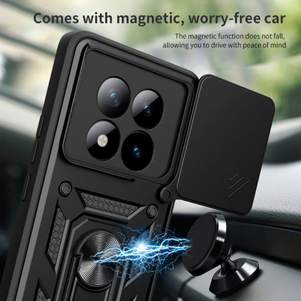 Kryt Na Xiaomi Redmi Note 15 Pro Plus 5g Posuvná Ochrana Fotoaparátu A Integrovaný Stojan