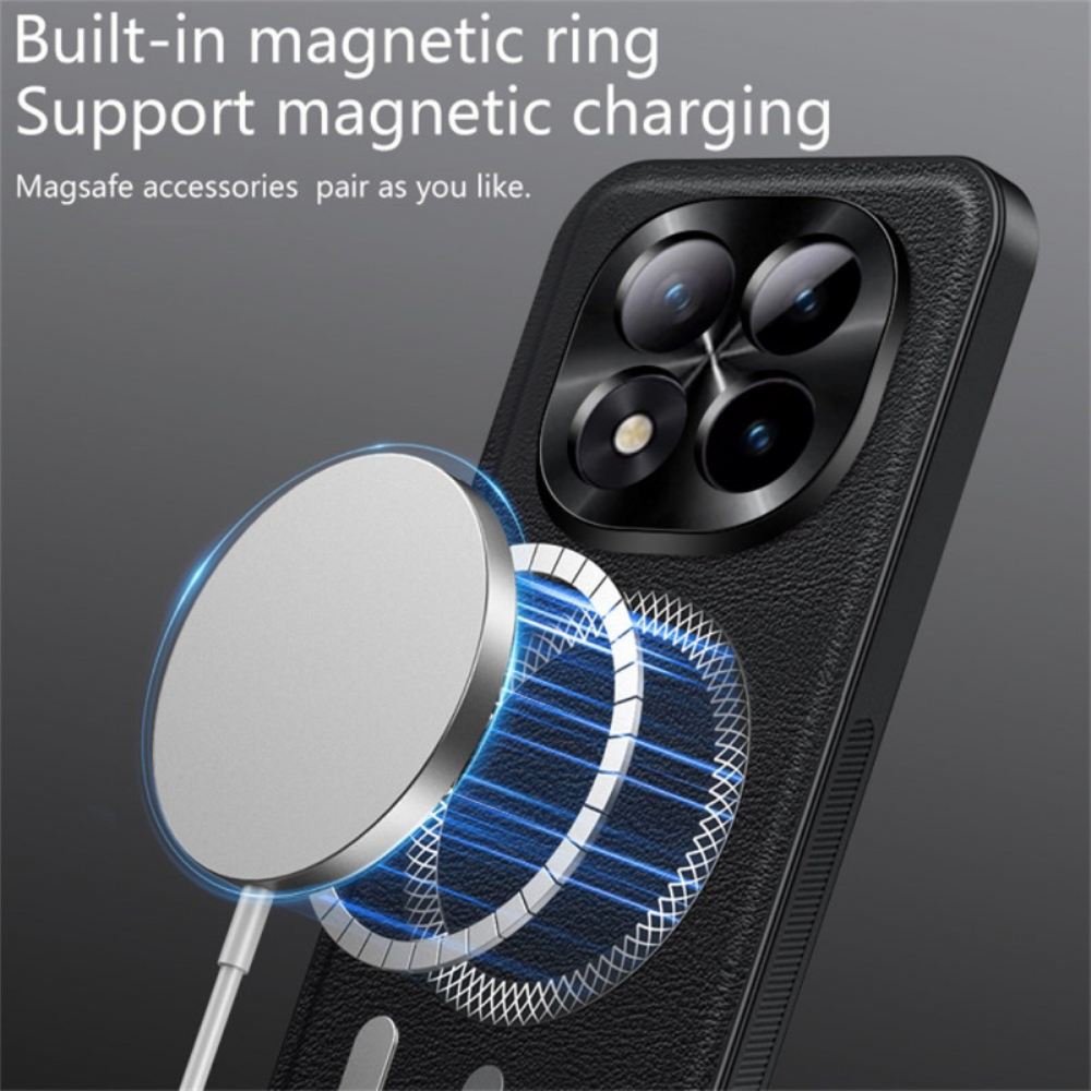 Kryt Xiaomi Redmi Note 15 Pro Plus 5g Magnetický Kožený Efekt