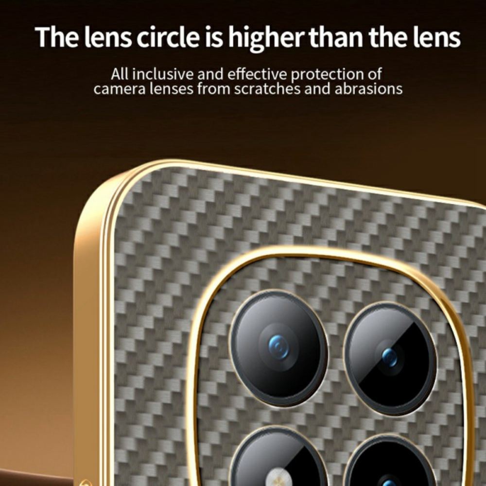 Kryt Xiaomi Redmi Note 15 Pro Plus 5g Textura Uhlíkových Vláken