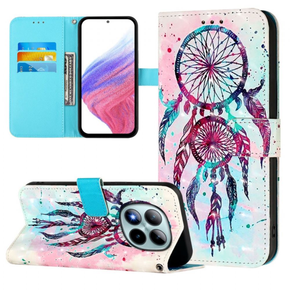 Peněženková Pouzdra Xiaomi Redmi Note 15 Pro Plus 5g Kryty Na Mobil Lapač Snů