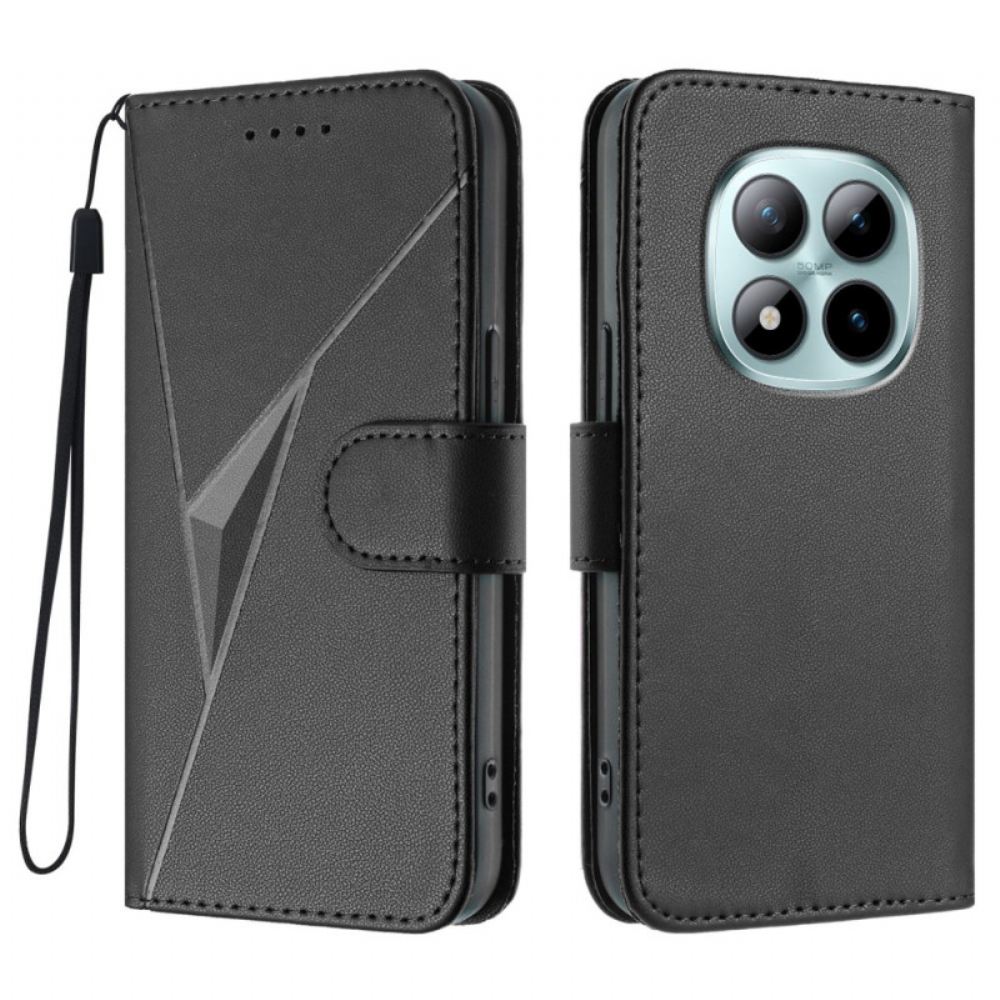 Peněženková Pouzdra Xiaomi Redmi Note 15 Pro Plus 5g Kryty Na Mobil Trojúhelníkový Vzor