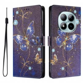Peněženková Pouzdra Xiaomi Redmi Note 15 Pro Plus 5g Kryty Na Mobil Vzácní Motýli