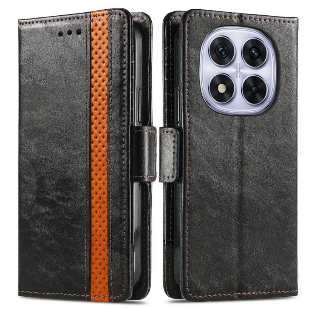 Peněženková Pouzdra Xiaomi Redmi Note 15 Pro Plus 5g Kryty Na Mobil Zlatá Spona Caseneo