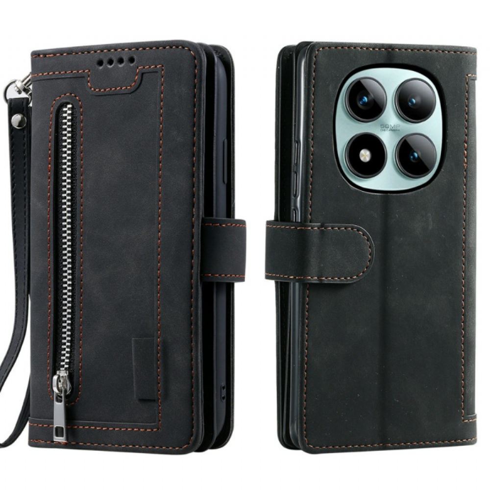 Peněženková Pouzdra Xiaomi Redmi Note 15 Pro Plus 5g Peněženka S 9 Přihrádkami Na Karty