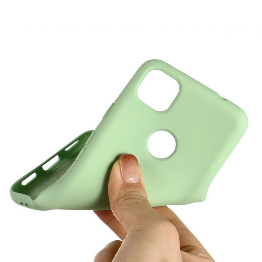 Kryt Na Google Pixel 4a Tekutý Silikonový Design