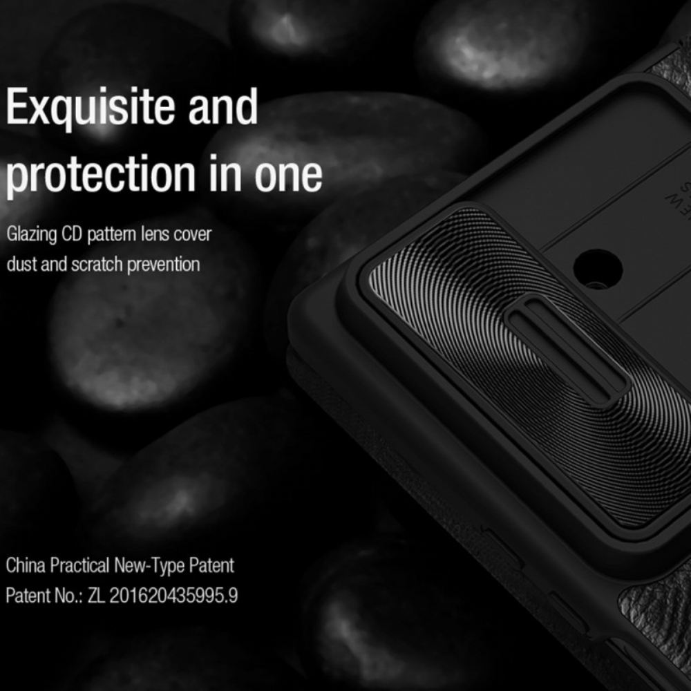 Kožené Pouzdro Folio Samsung Galaxy Z Fold 7 Řada Qin Pro Nillkin