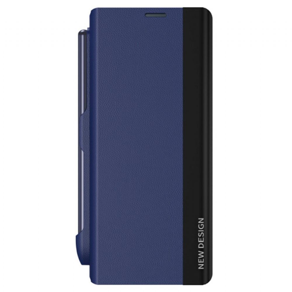 Kožené Pouzdro Samsung Galaxy Z Fold 7 Kryty Na Mobil Nový Design