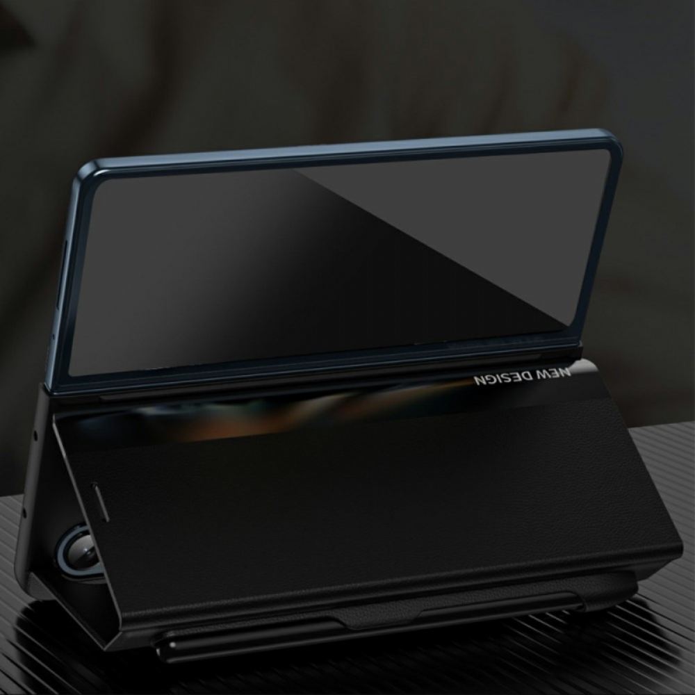 Kožené Pouzdro Samsung Galaxy Z Fold 7 Kryty Na Mobil Nový Design