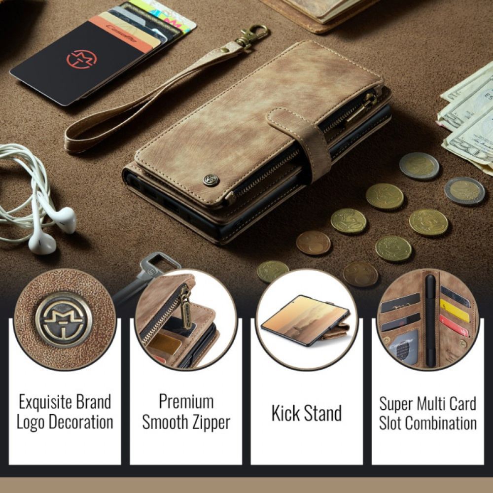 Kožený Kryt Samsung Galaxy Z Fold 7 Caseme