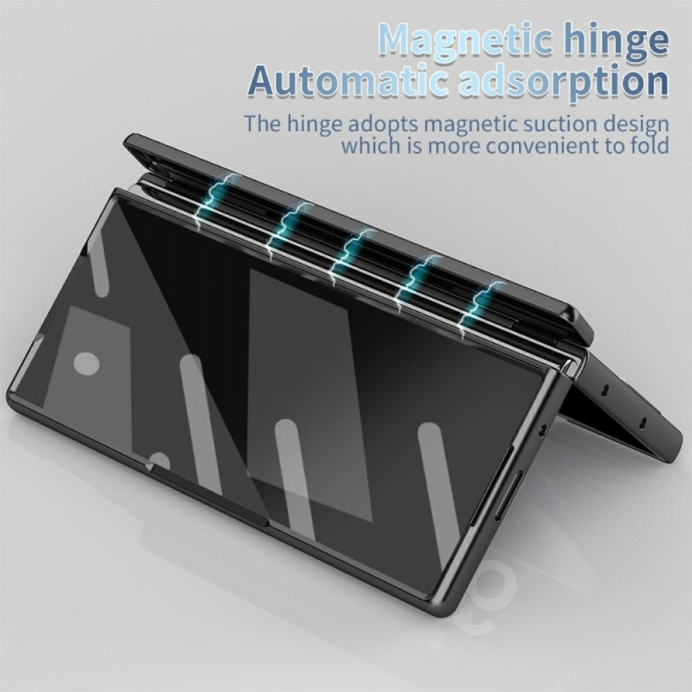 Kryt Na Samsung Galaxy Z Fold 7 Ochranná Fólie Z Tvrzeného Skla A Držák Na Stylus