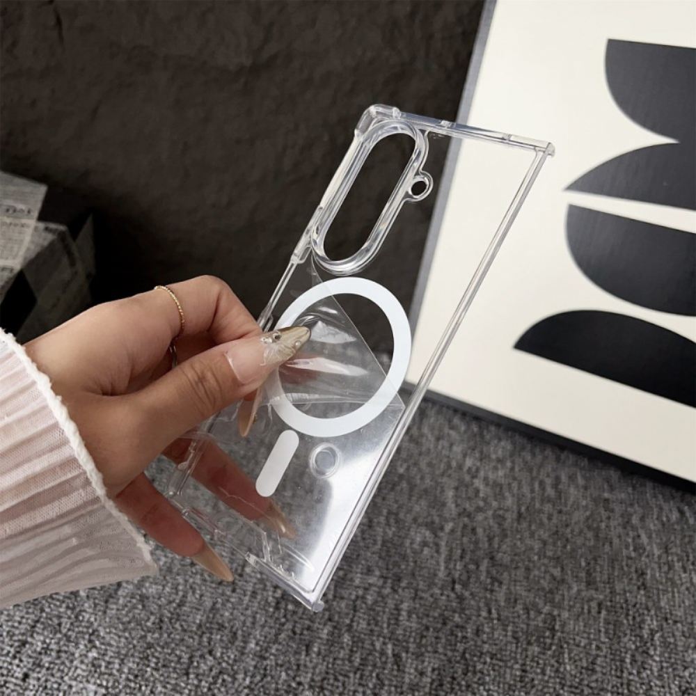 Kryt Na Samsung Galaxy Z Fold 7 Průhledná Kompatibilita S Magsafe