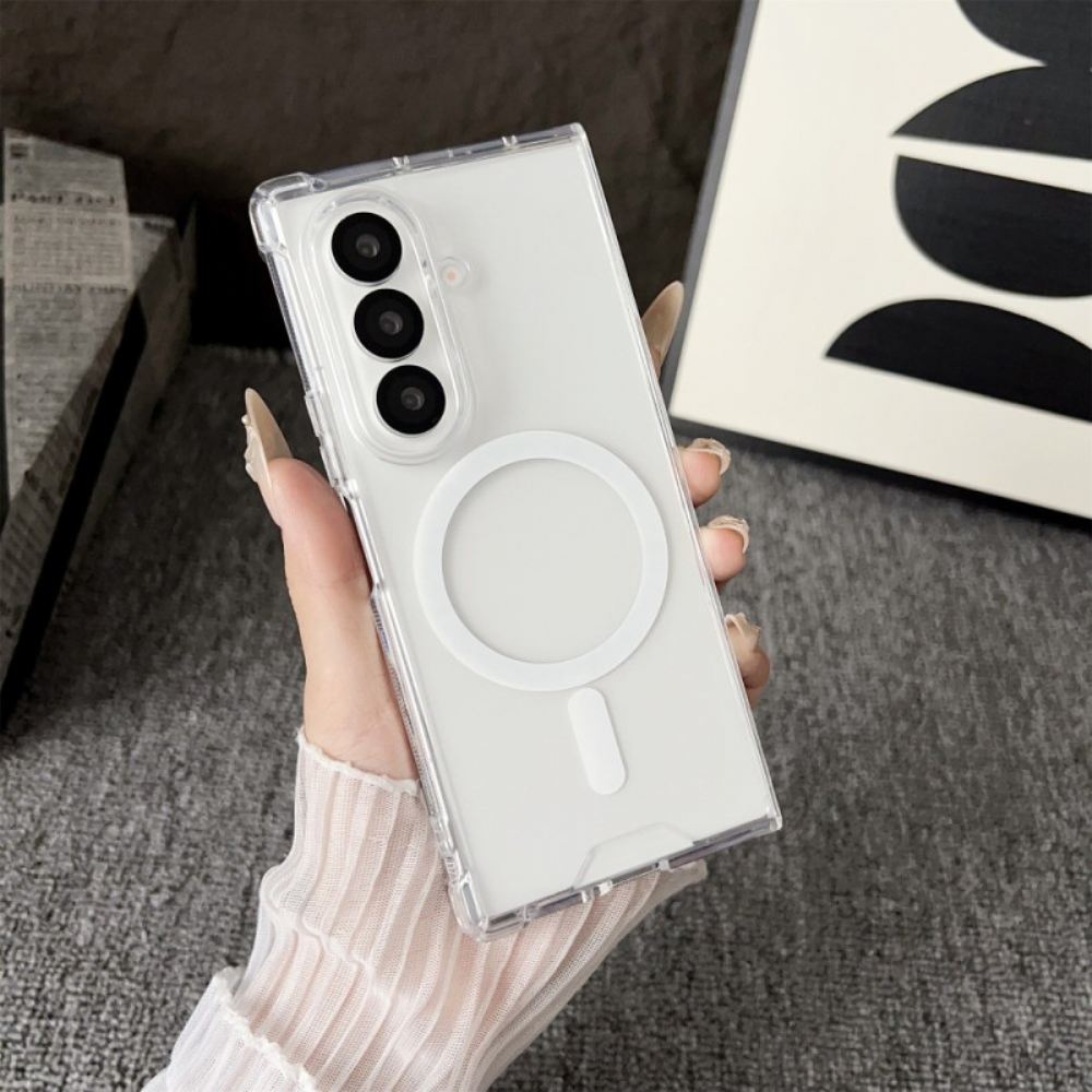 Kryt Na Samsung Galaxy Z Fold 7 Průhledná Kompatibilita S Magsafe