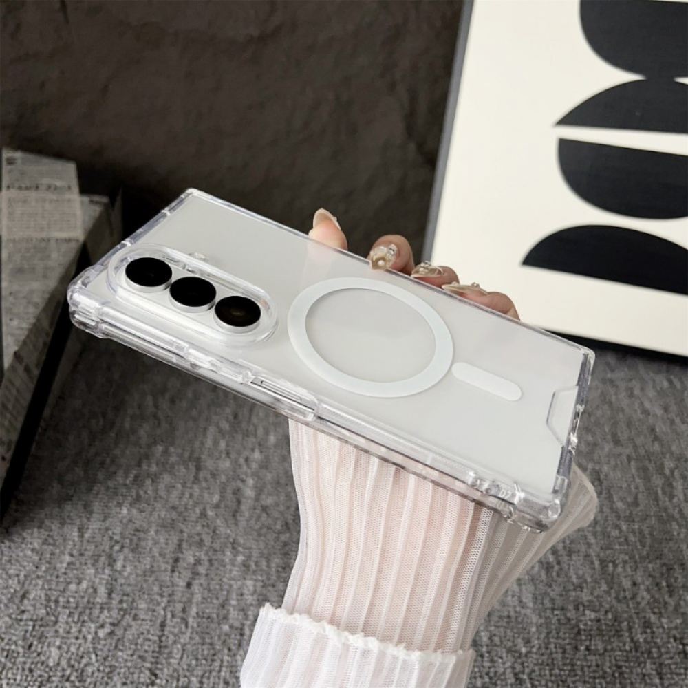 Kryt Na Samsung Galaxy Z Fold 7 Průhledná Kompatibilita S Magsafe