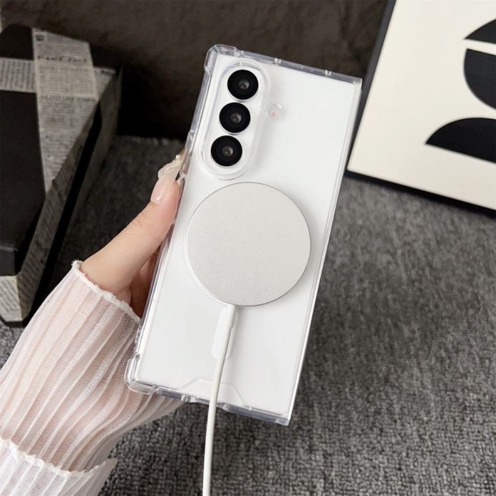 Kryt Na Samsung Galaxy Z Fold 7 Průhledná Kompatibilita S Magsafe