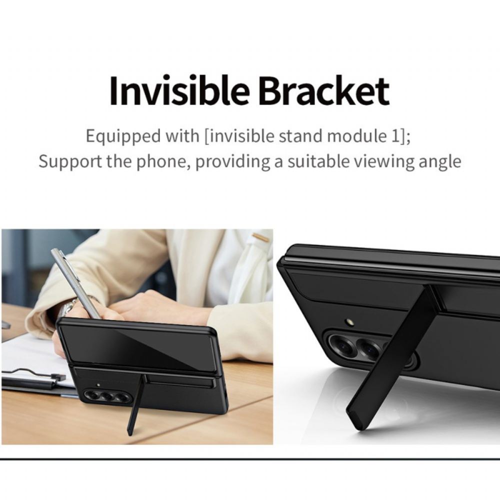Kryt Samsung Galaxy Z Fold 7 Integrovaný Stojánek A Držák Stylusu
