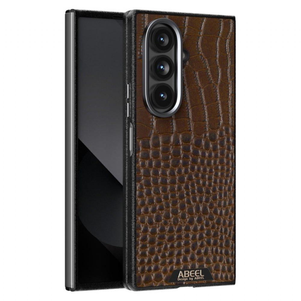 Kryt Samsung Galaxy Z Fold 7 Kompatibilní S Magsafe Krokodýlí Vzor Abeel
