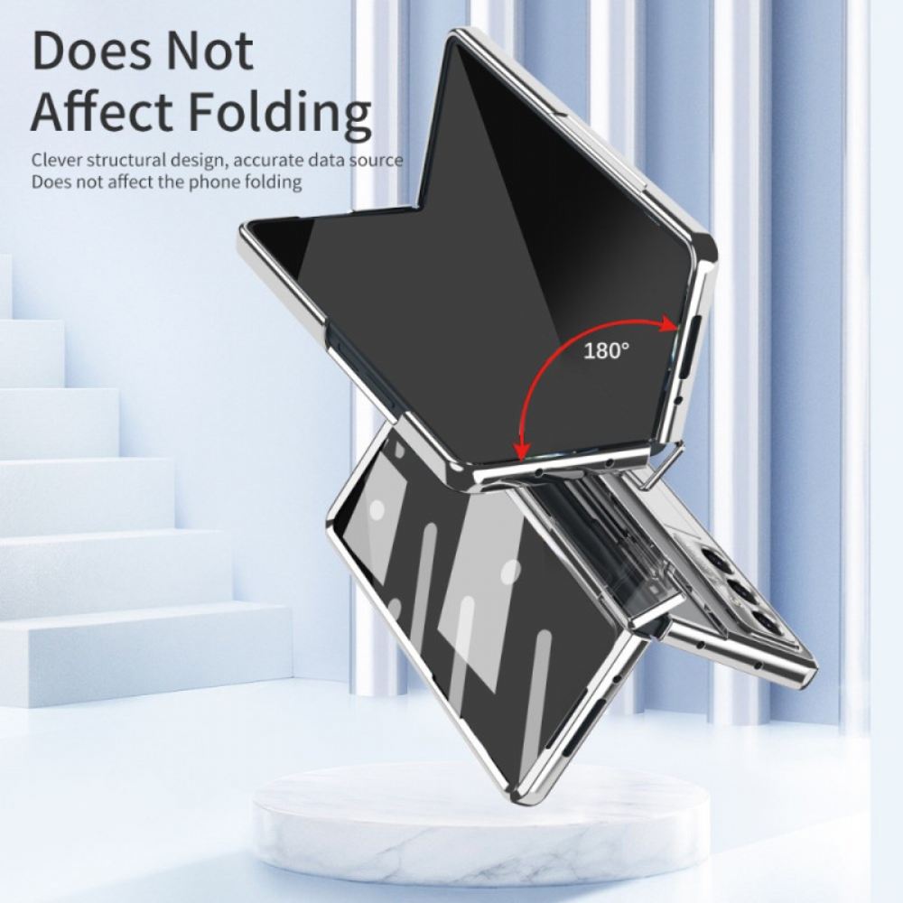 Kryt Samsung Galaxy Z Fold 7 Kryty Na Mobil Kompatibilní S Magsafe Se Stojánkem A Ochrannou Fólií Na Displej