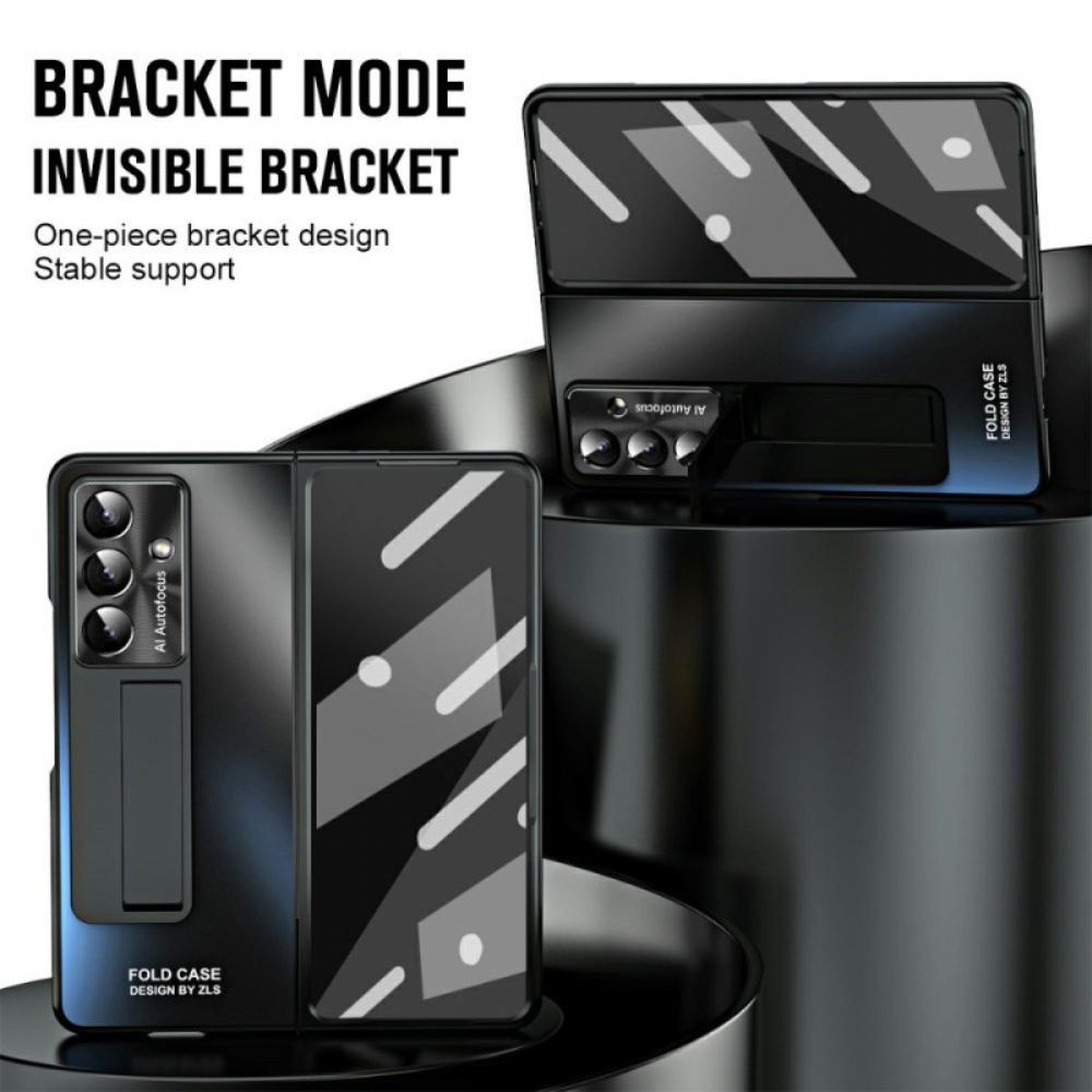 Kryt Samsung Galaxy Z Fold 7 Kryty Na Mobil Matný Stojánek A Ochranná Fólie