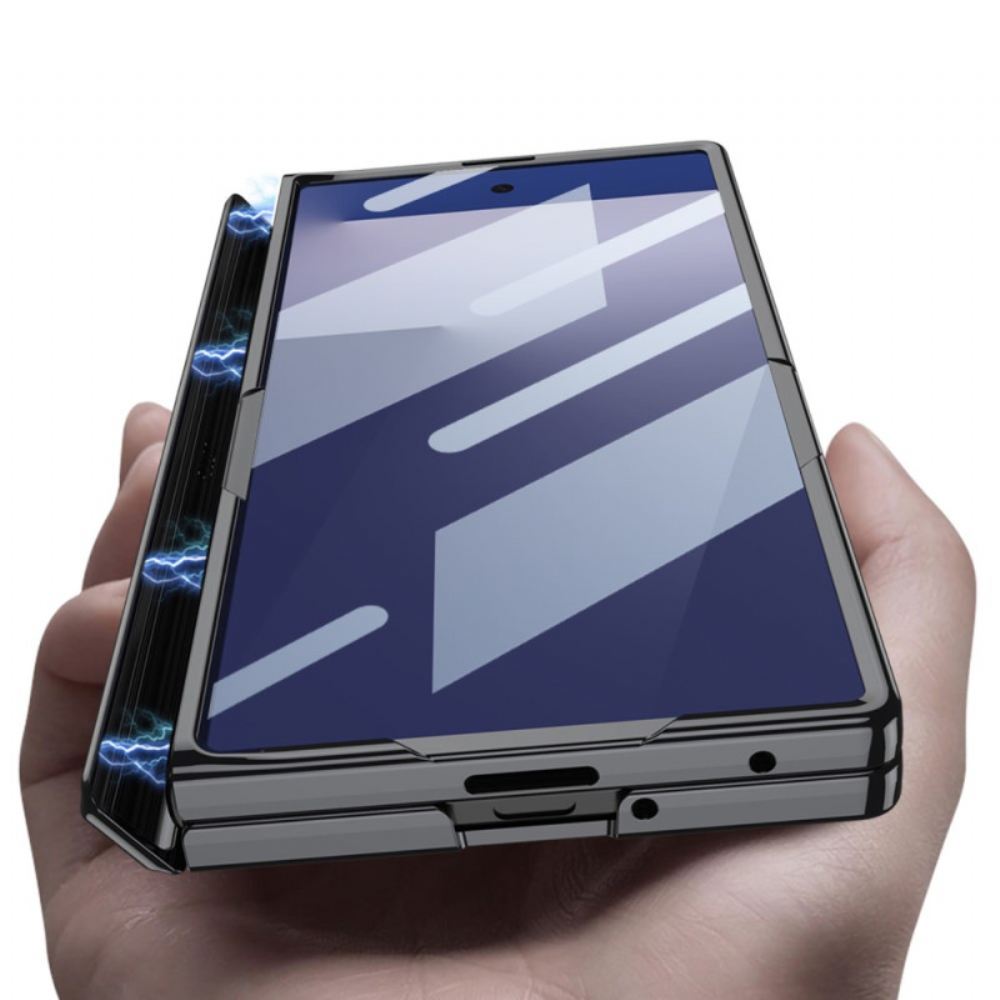 Kryt Samsung Galaxy Z Fold 7 Kryty Na Mobil Ochrana Pantů A Vestavěný Stojánek