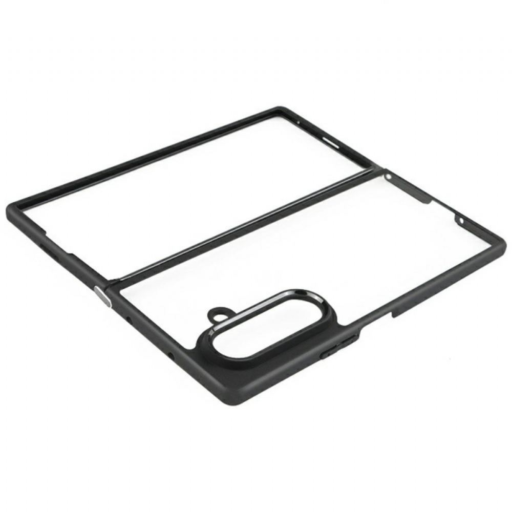 Kryt Samsung Galaxy Z Fold 7 Kryty Na Mobil Odolný Proti Nárazům S Průhlednou Zadní Stranou