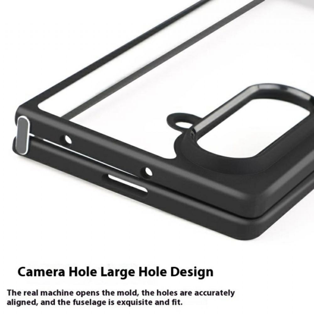 Kryt Samsung Galaxy Z Fold 7 Kryty Na Mobil Odolný Proti Nárazům S Průhlednou Zadní Stranou