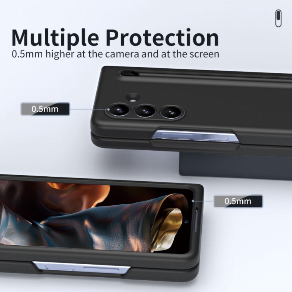 Kryt Samsung Galaxy Z Fold 7 Kryty Na Mobil Stylus A Ochranná Fólie Z Tvrzeného Skla