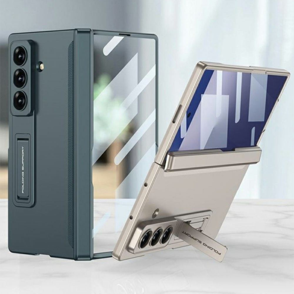 Kryt Samsung Galaxy Z Fold 7 Ochranné Pouzdro A Magnetický Stojánek