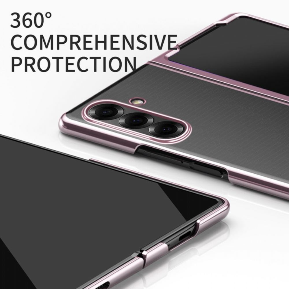 Kryt Samsung Galaxy Z Fold 7 Okraj S Kovovým Efektem