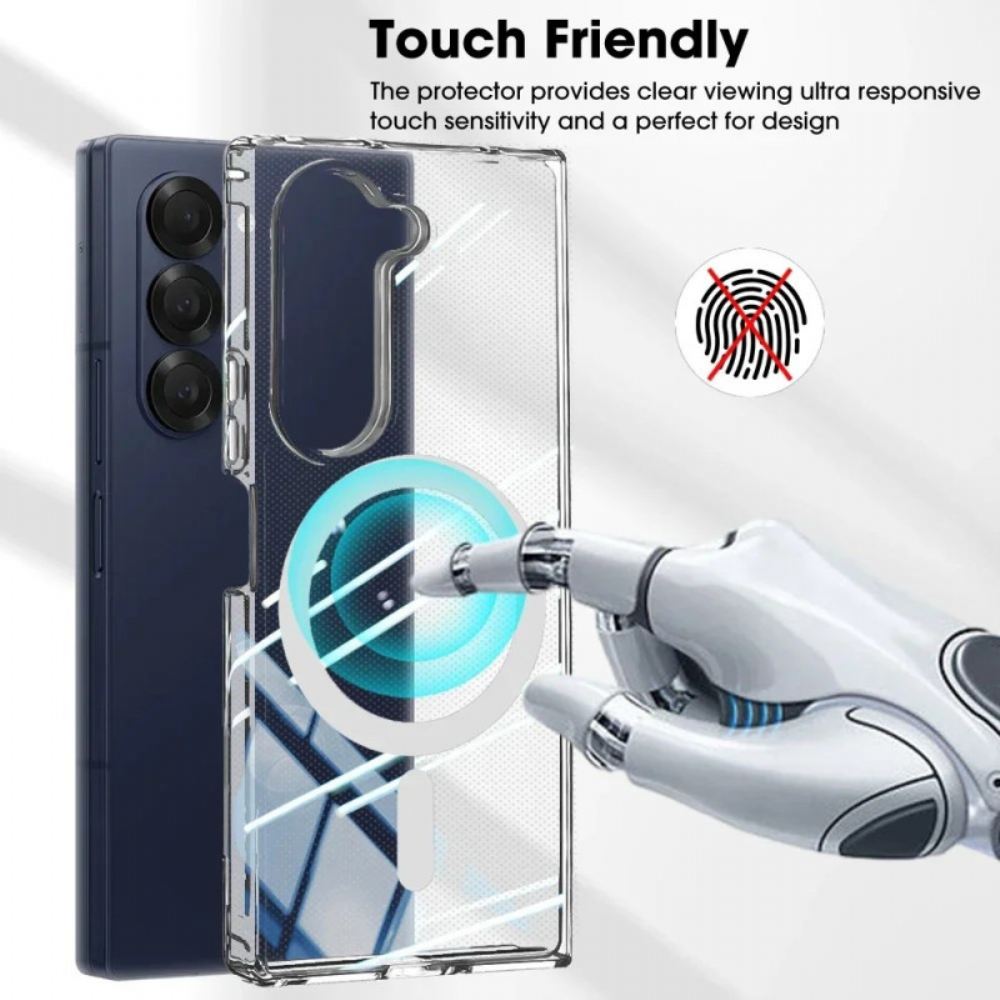 Kryt Samsung Galaxy Z Fold 7 Průhledné Kompatibilní S Magsafe