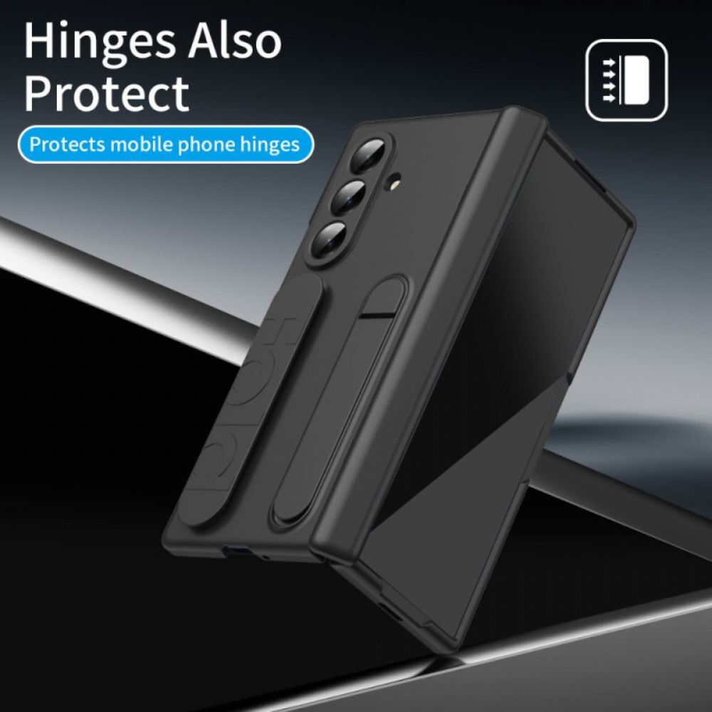 Kryt Samsung Galaxy Z Fold 7 Ruční Popruh A Tvrzené Sklo Na Obrazovce Chránič