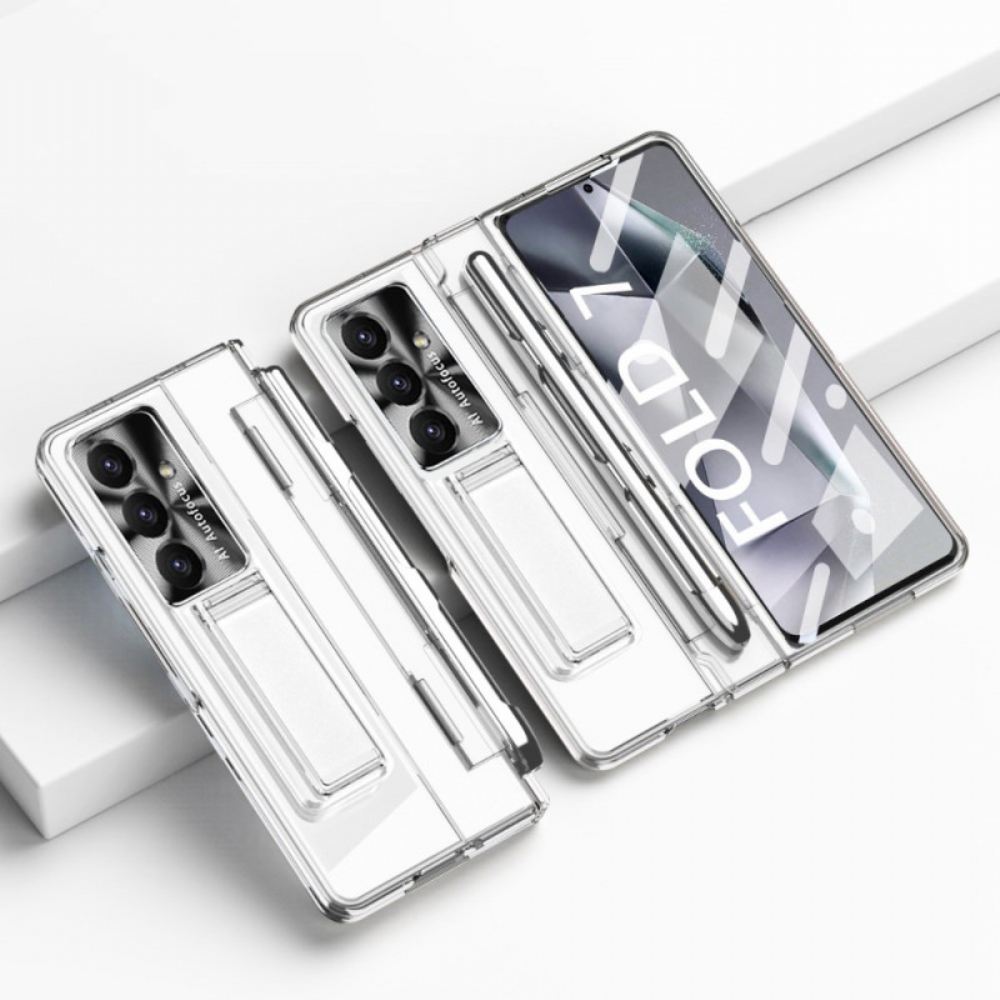 Kryt Samsung Galaxy Z Fold 7 Stojánek A Ochranná Fólie