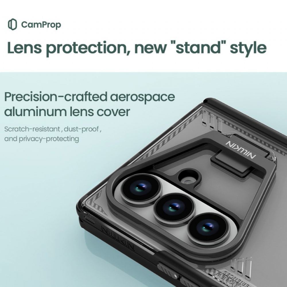 Kryt Samsung Galaxy Z Fold 7 Řada Iceblade Prop S Bajonetem A Rámečkem Objektivu