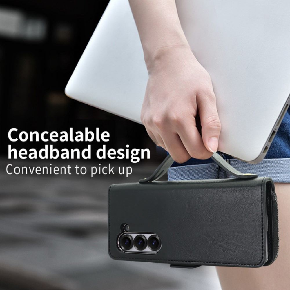 Samsung Galaxy Z Fold 7 Pouzdro Na Zip A Popruh