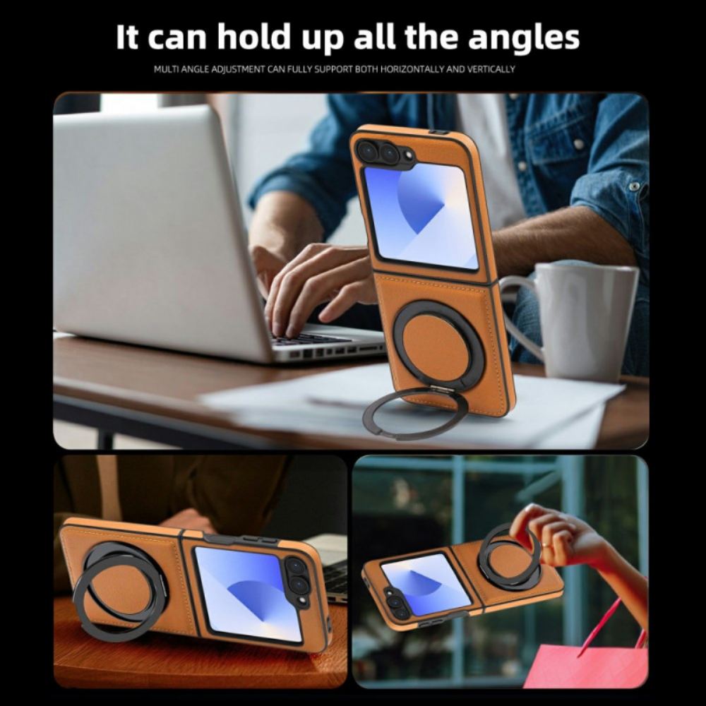 Kryt Na Samsung Galaxy Z Flip 7 Fe Kompatibilní Držák Na Prsten Magsafe