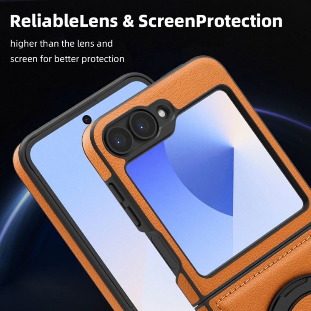 Kryt Na Samsung Galaxy Z Flip 7 Fe Kompatibilní Držák Na Prsten Magsafe