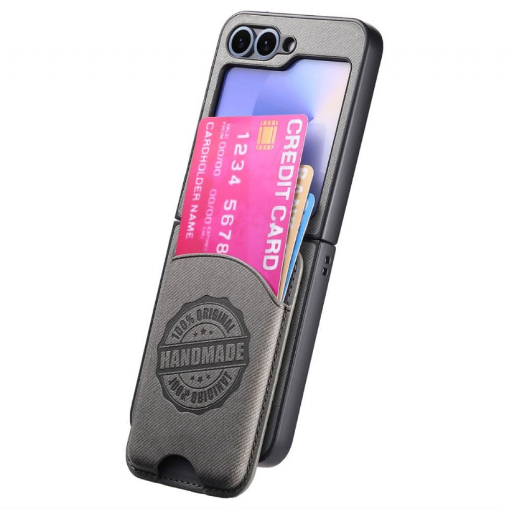 Kryt Na Samsung Galaxy Z Flip 7 Fe Odnímatelný Držák Na Karty Kompatibilní S Magsafe